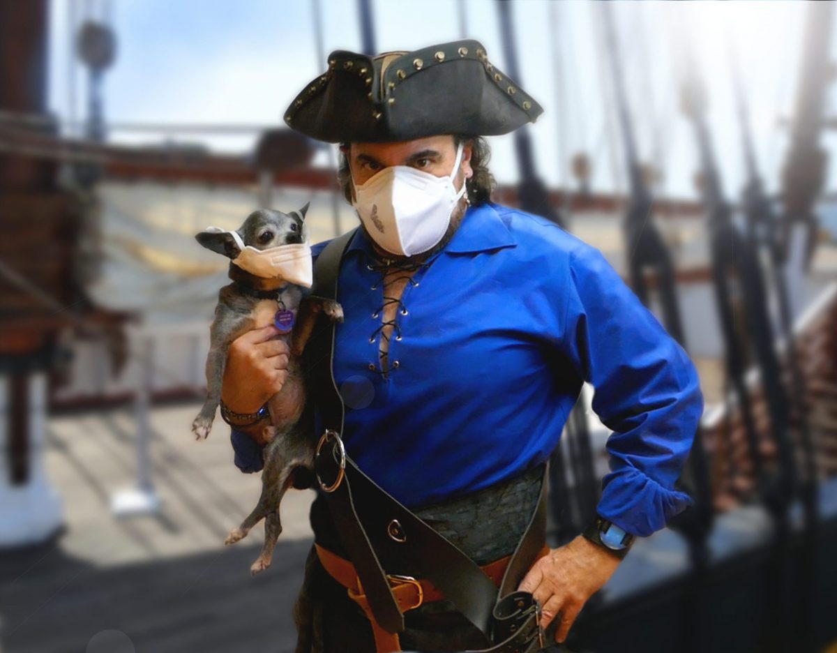 Cap'n Jim and 17th Mate Cheecho
