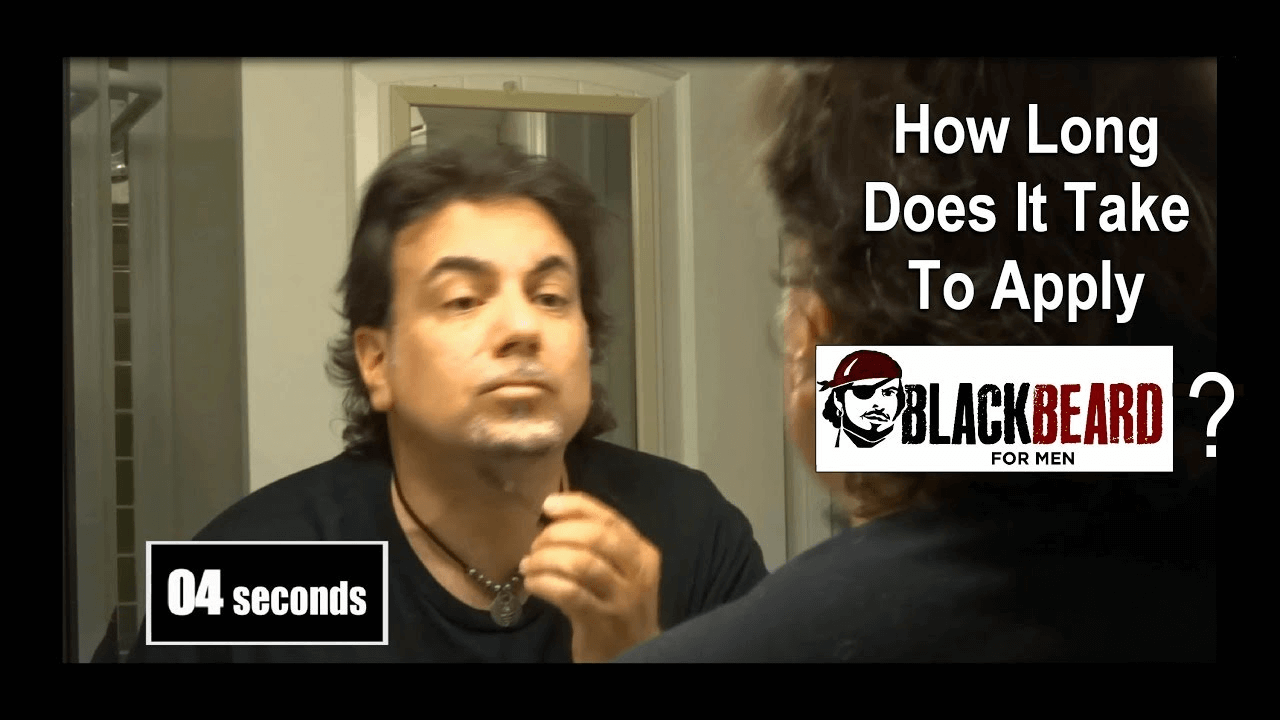 How Long Does It Take to Apply Blackbeard for Men