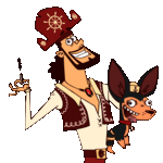 Cap'n Jim and Cheecho
