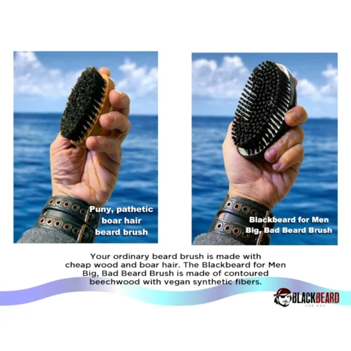 brush comparison Blackbeard For Men Big Bad Beard Brush Comparison
