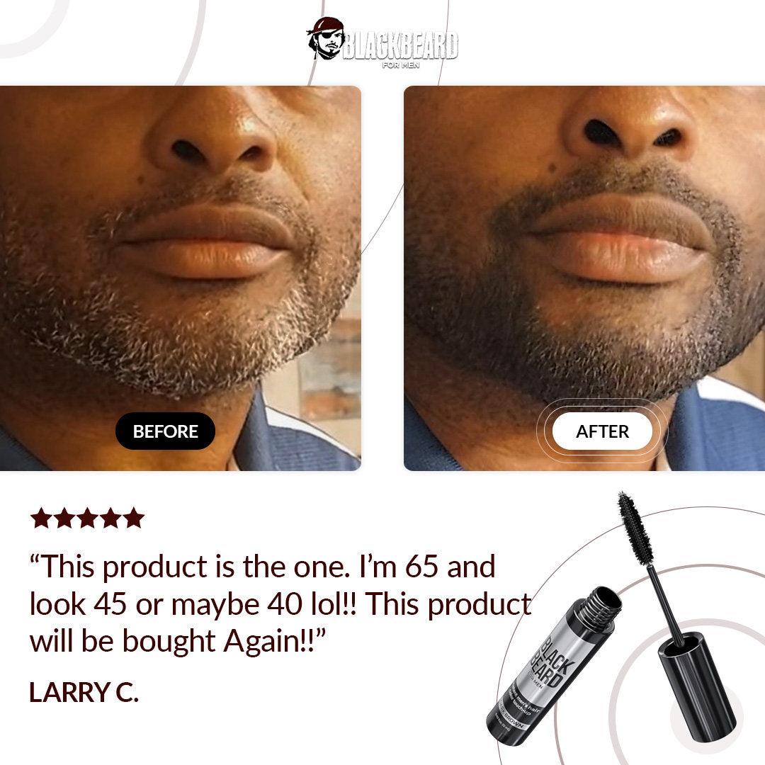 Larry blackbeard for men testimonal