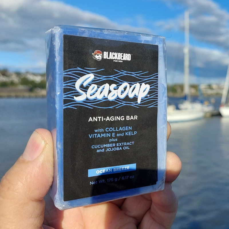 Blackbeard for Men Seasoap with boats