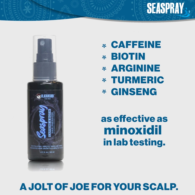 Blackbeard for Men Seaspray Bandana Block