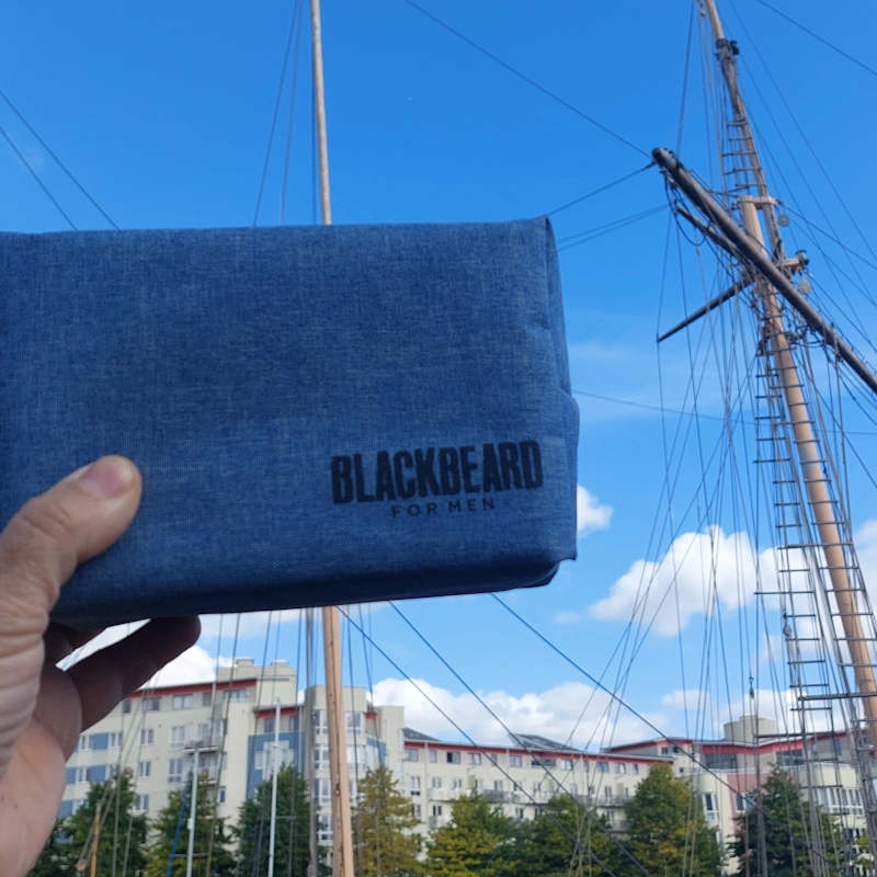 Blackbeard For Men Shaving Kit Bag and Mast