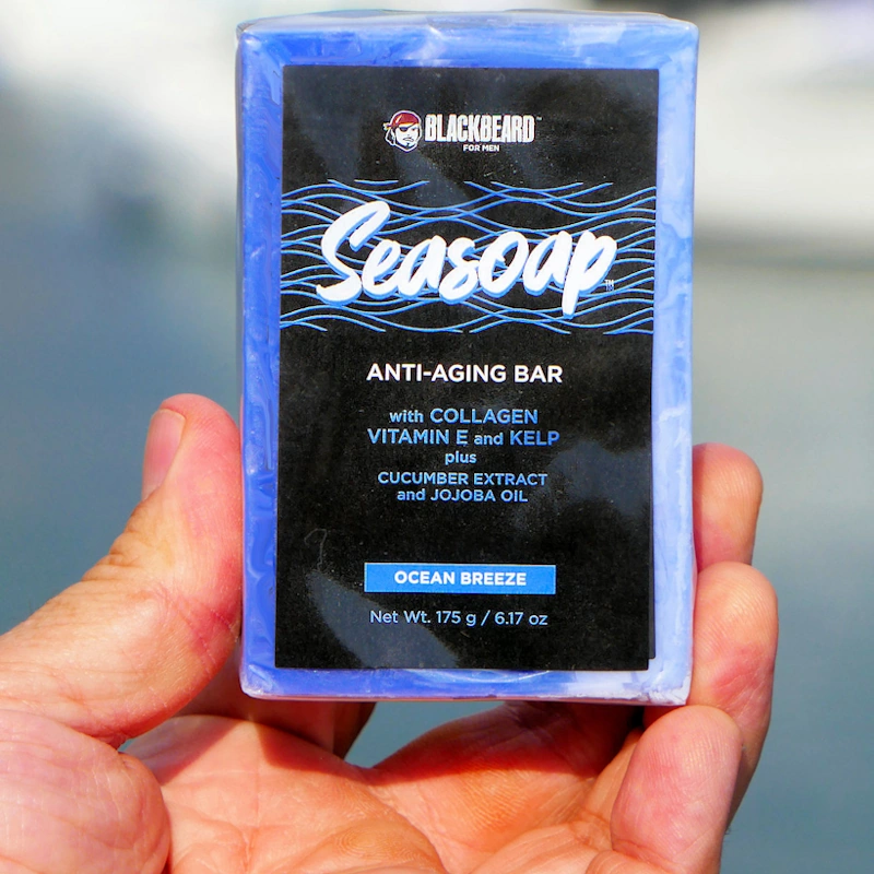 Blackbeard for Men Seasoap close-up