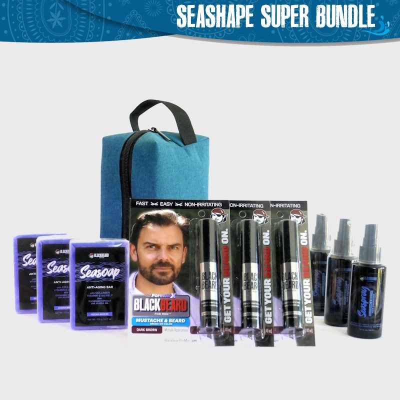 Blackbeard for Men Seashape Super Bundle
