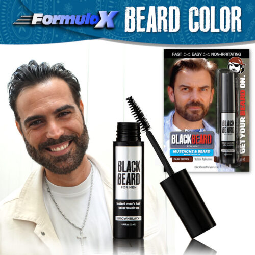 Blackbeard For Men Brush-on Beard Color