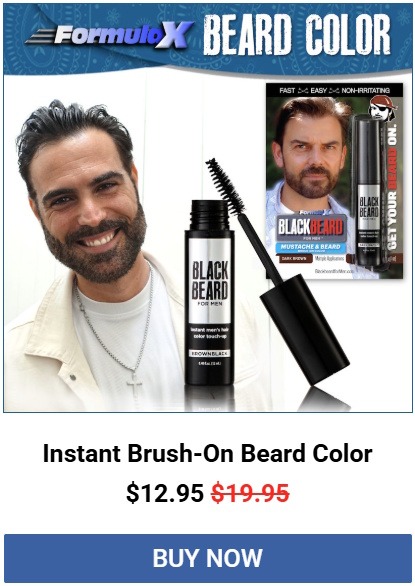 Blackbeard For Men Brush-on Beard Color Homepage Tile