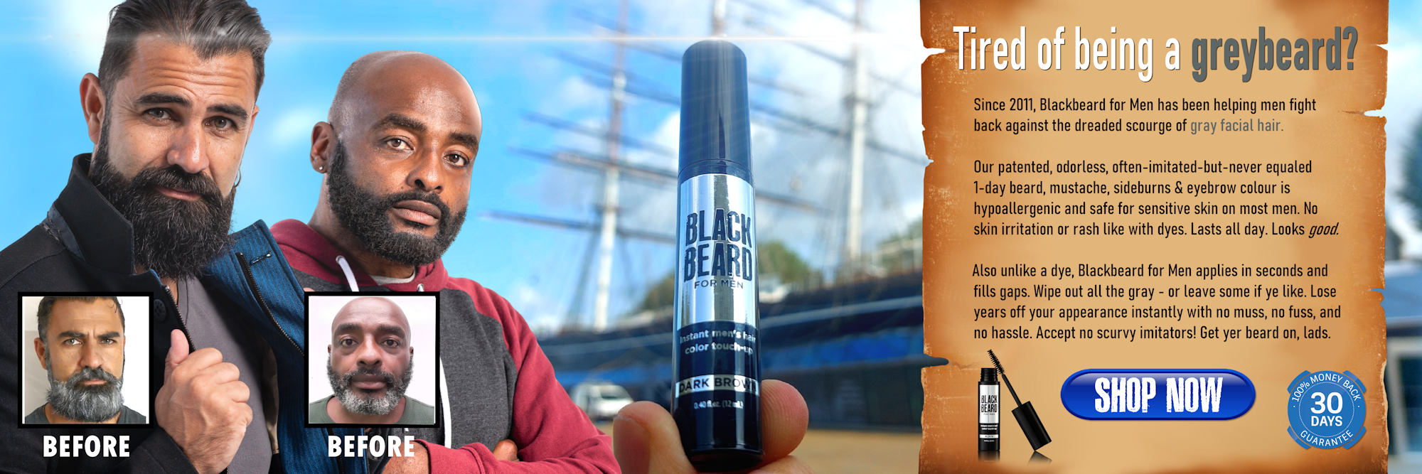 Blackbeard For Men Intro