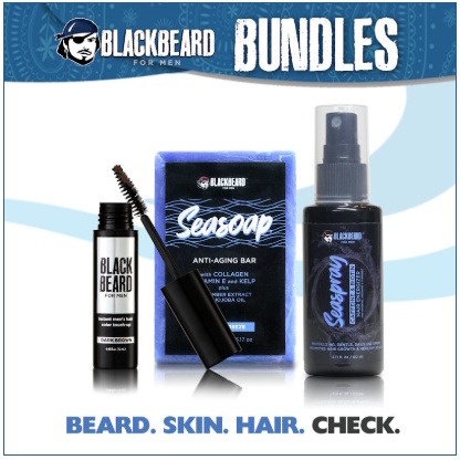 Blackbeard for men bundles